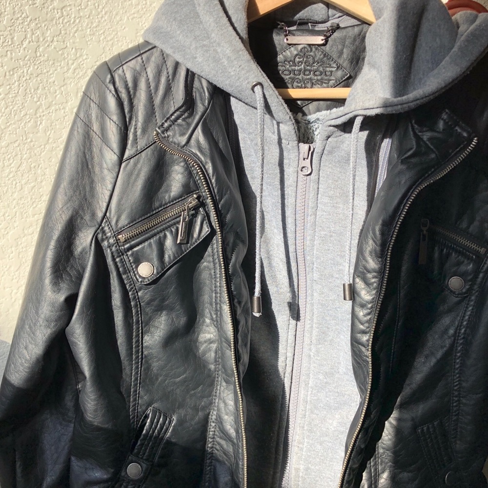 Vegan Leather Jacket